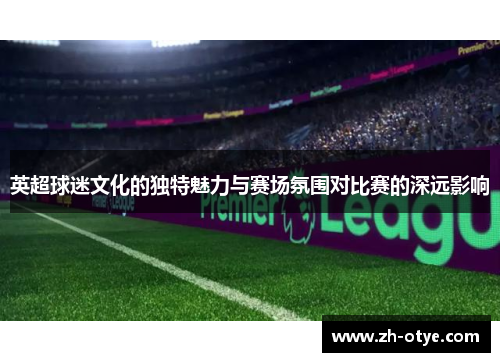英超球迷文化的独特魅力与赛场氛围对比赛的深远影响